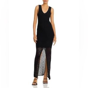 FORE Crochet Maxi Dress Swim Cover-Up dress